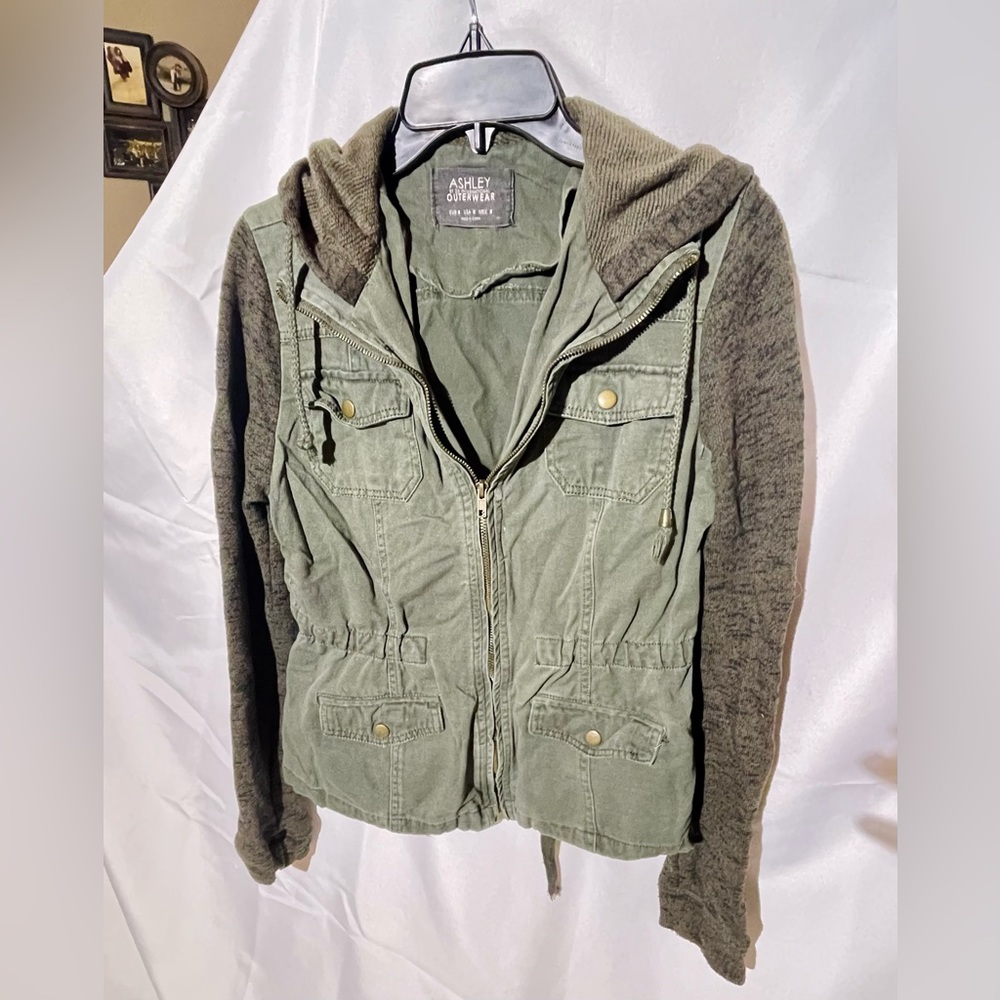 Army Green Bomber Jacket